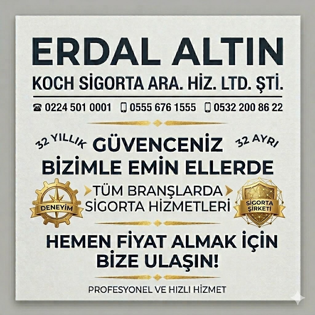 Erdal Altın iletişim afişi